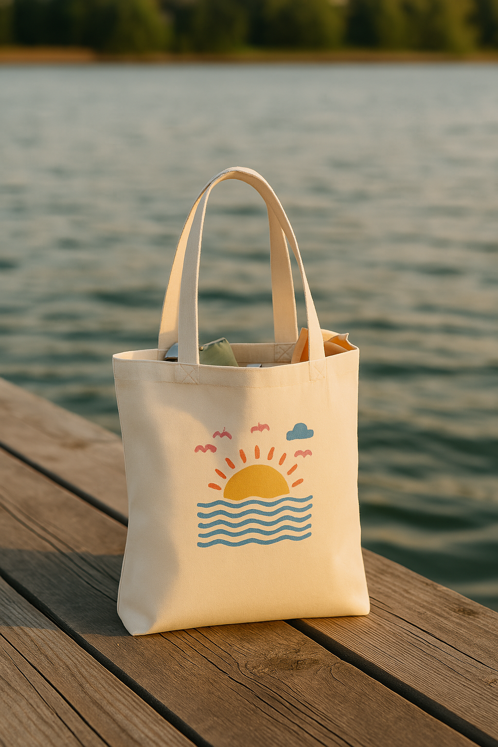 Organic Sunset | Duurzame Tas